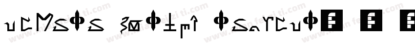 Almere Script Regular字体转换